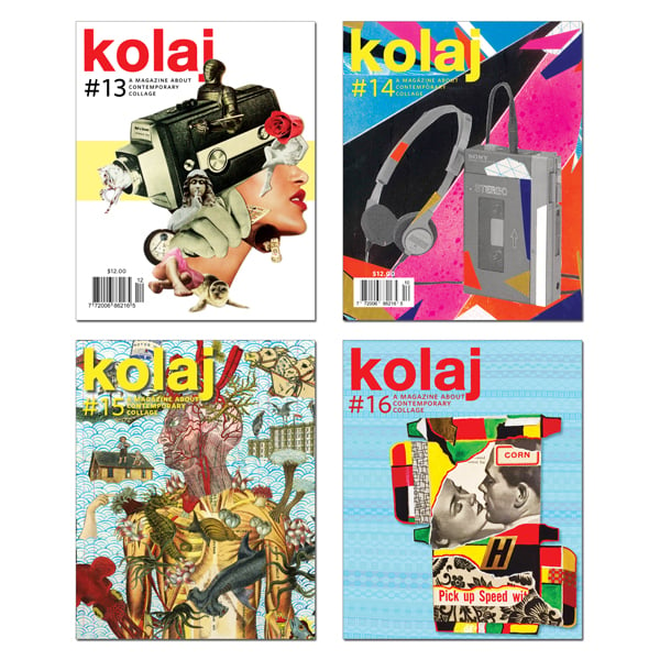 Collage Artist Trading Cards, Pack Five – Kolaj Magazine