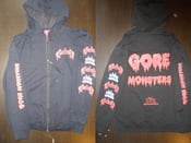 Image of MORTICIAN merch Logo Zip-Hoodie 