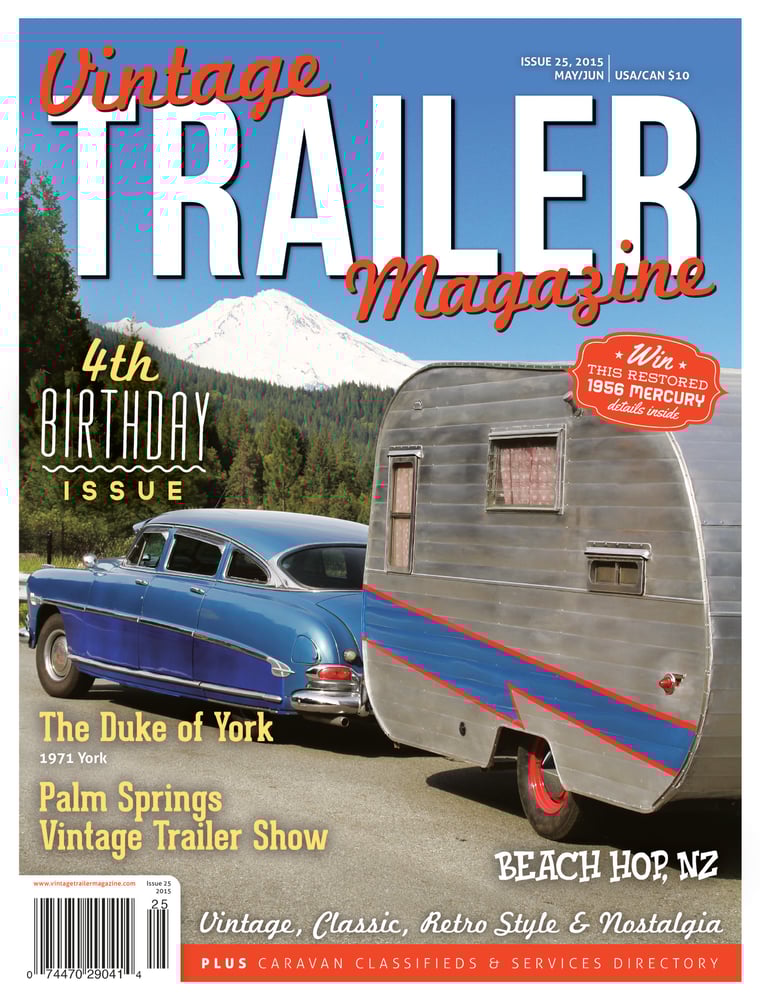 Image of Issue 25 Vintage Trailer Magazine
