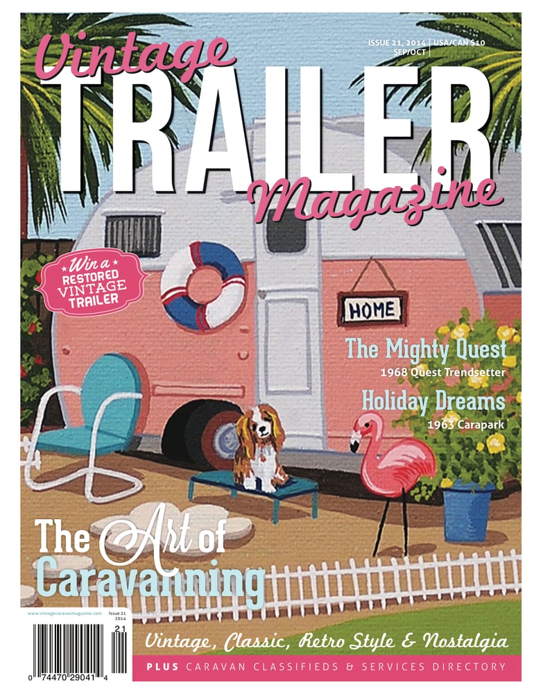 Image of Issue 21 Vintage Trailer Magazine