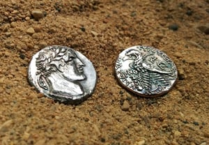 Image of Half Shekel of Tyre, Temple Tax Coin (dated AD 33/34-crucifixion year)