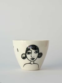 Image 1 of Large cup </br> girl in black