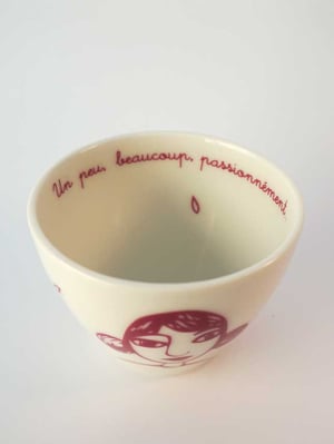 Image of Large cup </br> Girl in pink