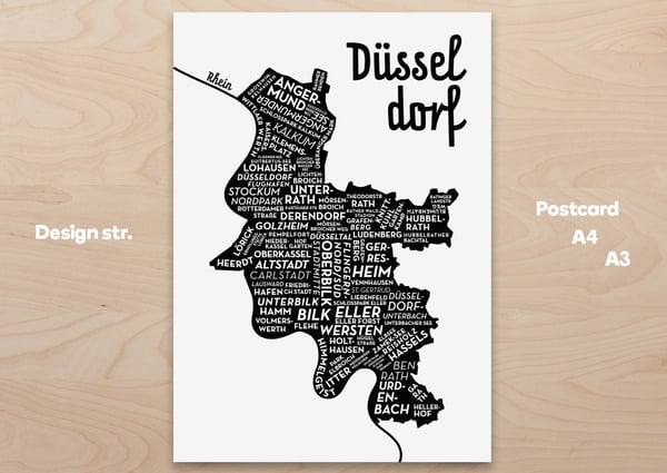 Image of Dusseldorf Stadtplan