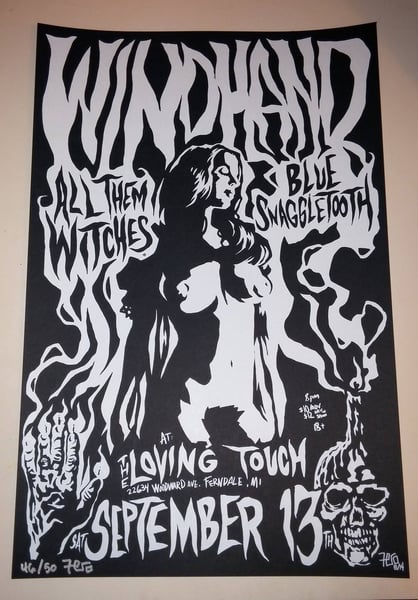 Image of Windhand silkscreen poster