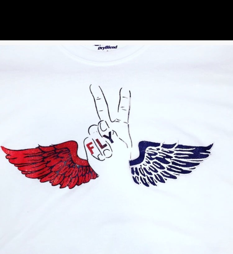 Image of Deuces Fly USA Shirt