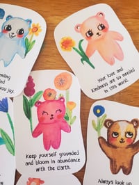 Image 3 of Little reminders - cute bear stickers 