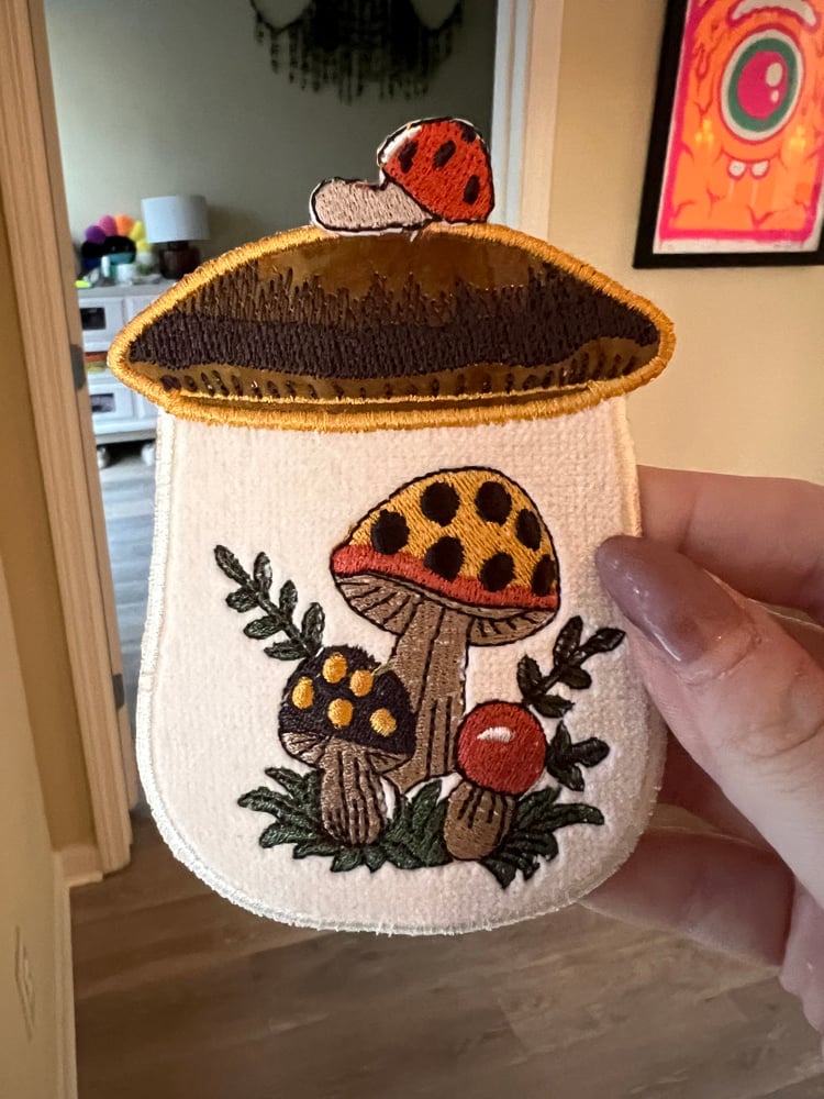 Image of 5” Merrt Mushroom Canister patch
