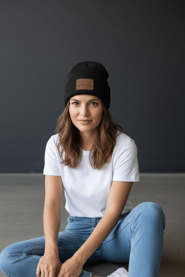 Black Blessed Beanie 