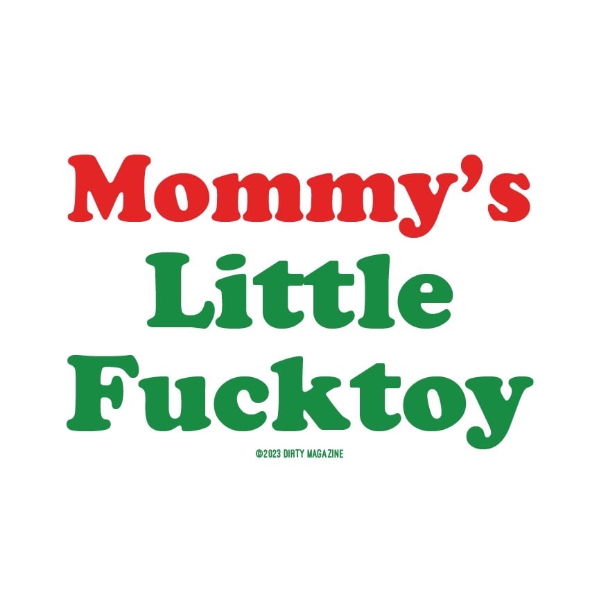 Image of Mommys Little Ftoy Diecut Sticker