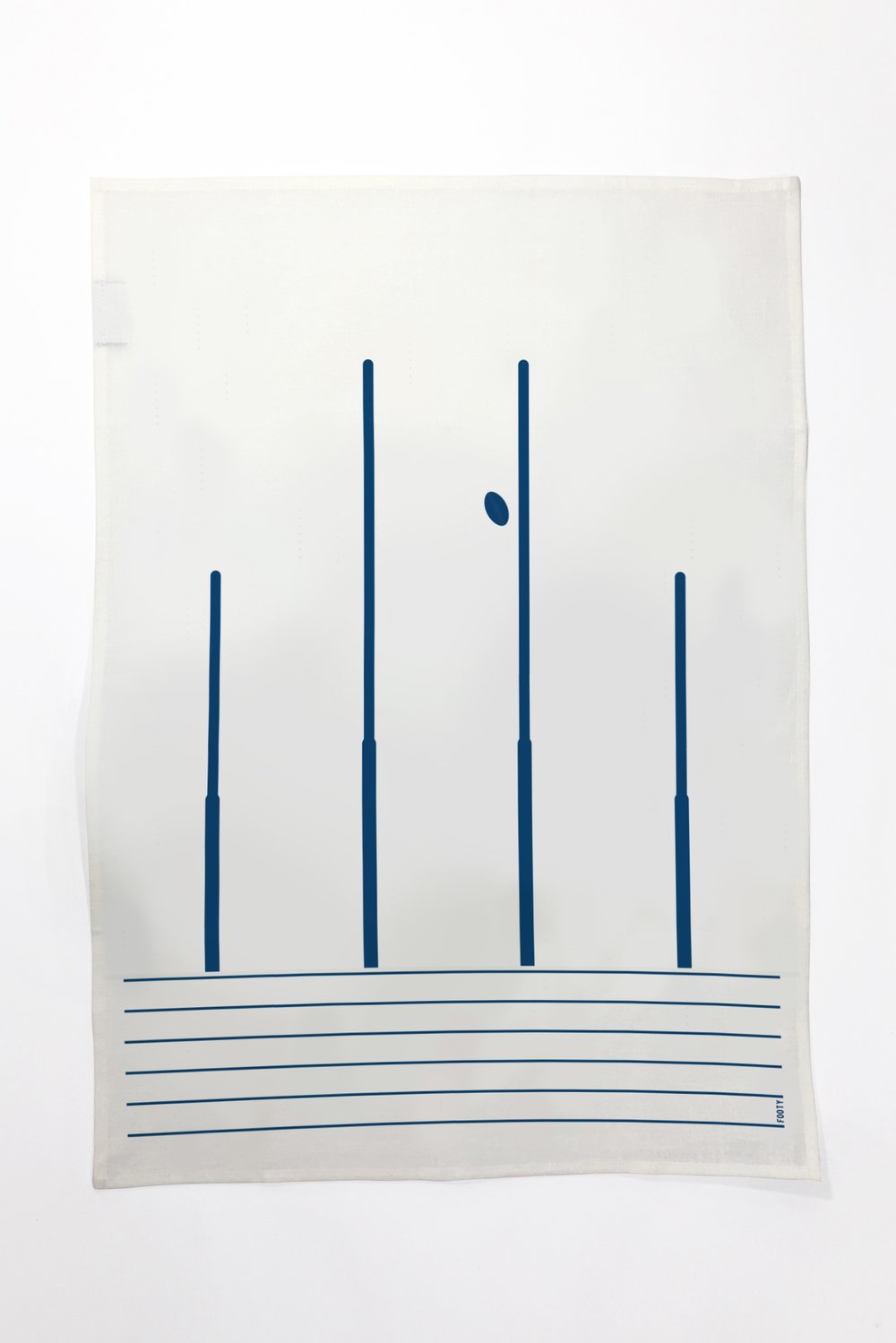Image of Footy - Tea Towel