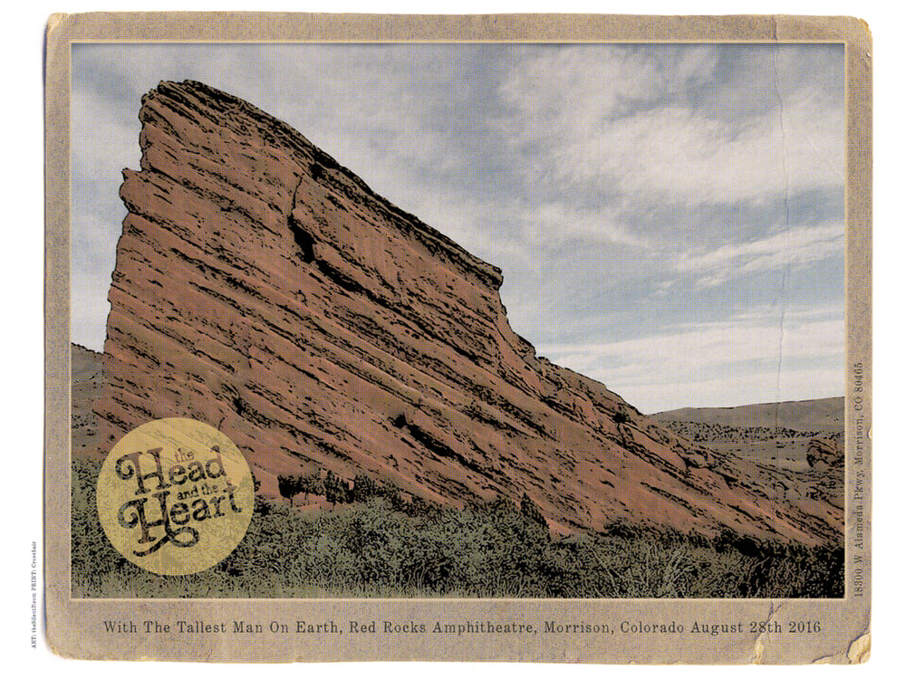 The Head and the Heart, Red Rocks