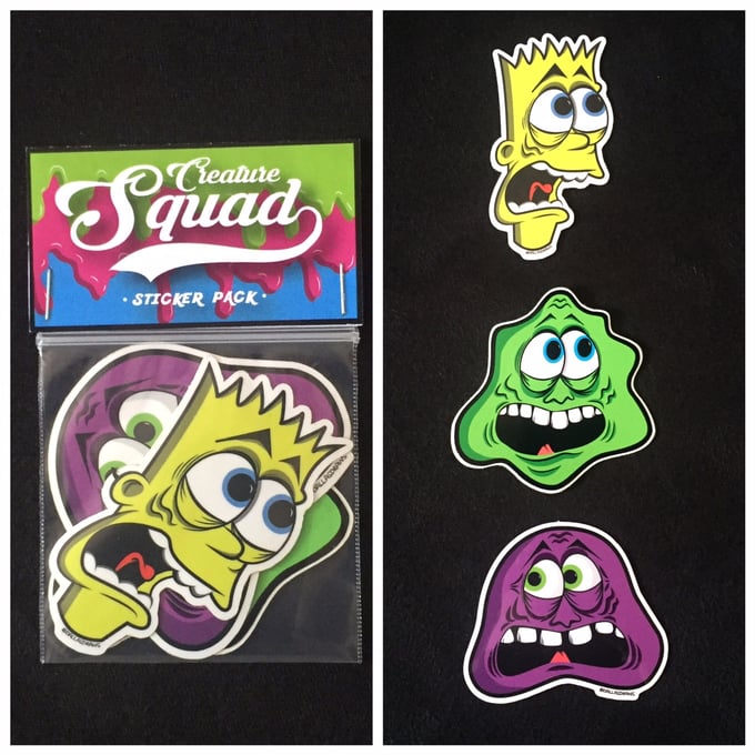 Image of Creature Squad Sticker Pack