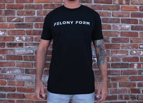Image of Felony Form T-shirt in Black