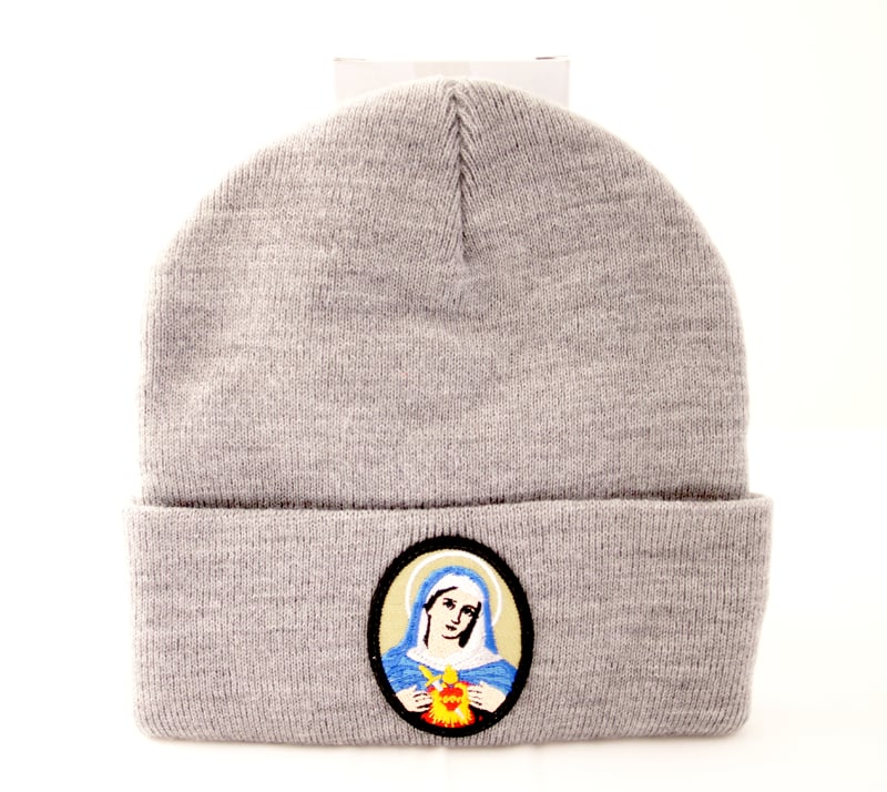 supreme virgin mary beanie
