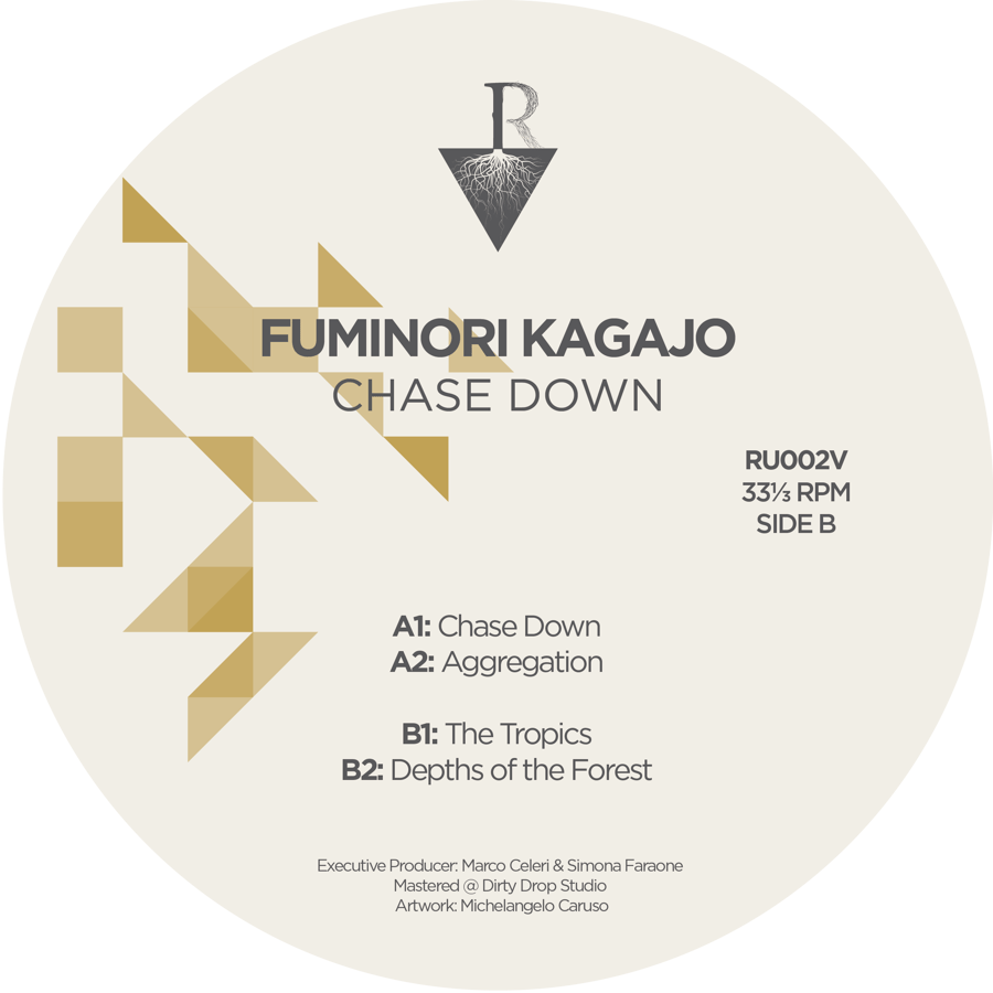 Image of Fuminori Kagajo - Chase Down EP 12" Vinyl