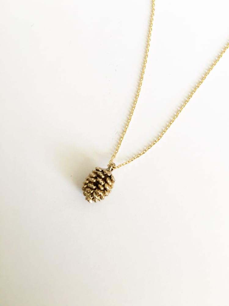 Image of Pine cone necklace
