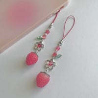 Image 2 of strawberry phonecharm 🍓