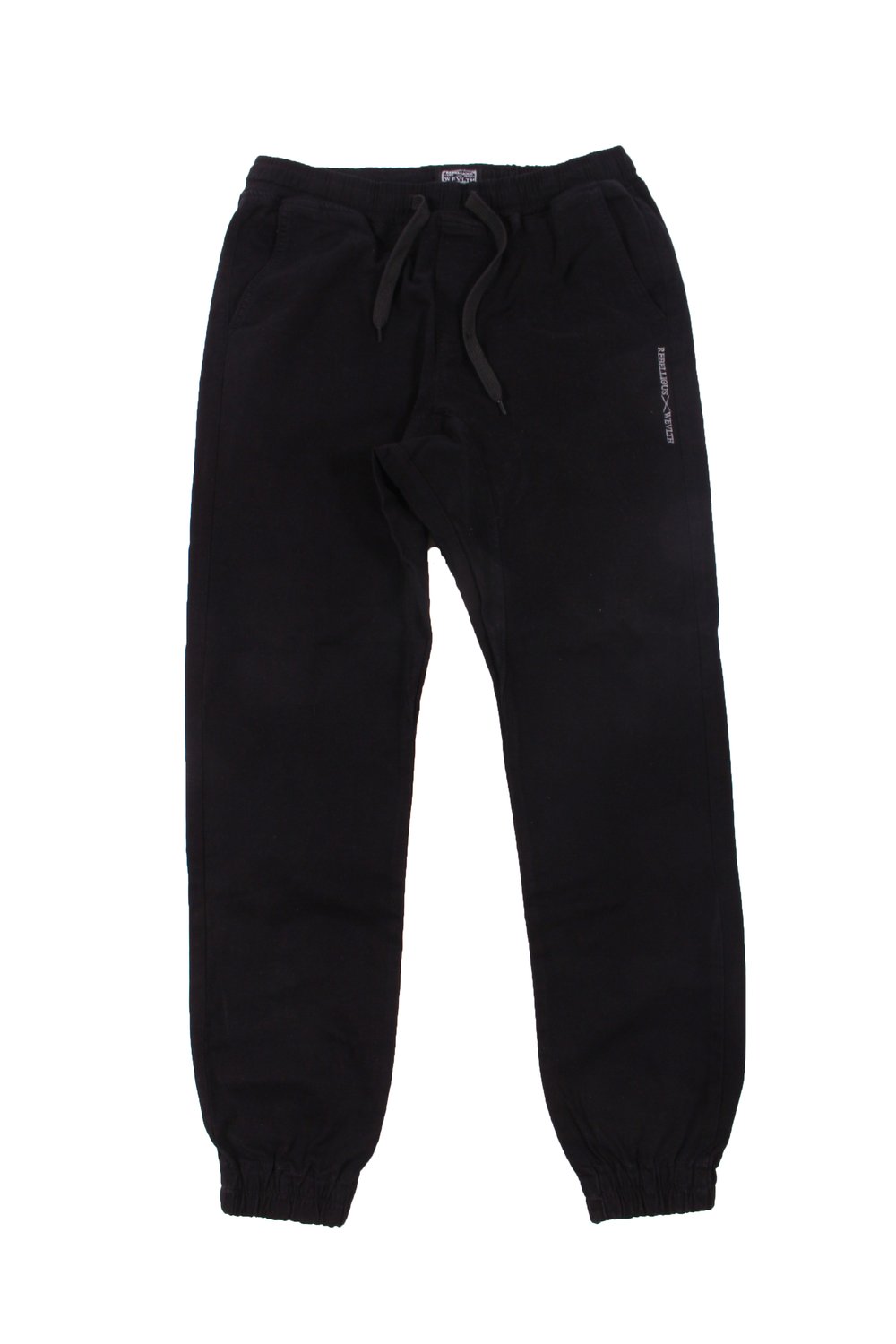 Image of RWLS Cotton Twill Joggers Black