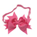 Image of Pinwheel Bow Headband on Elastic-20 Colors