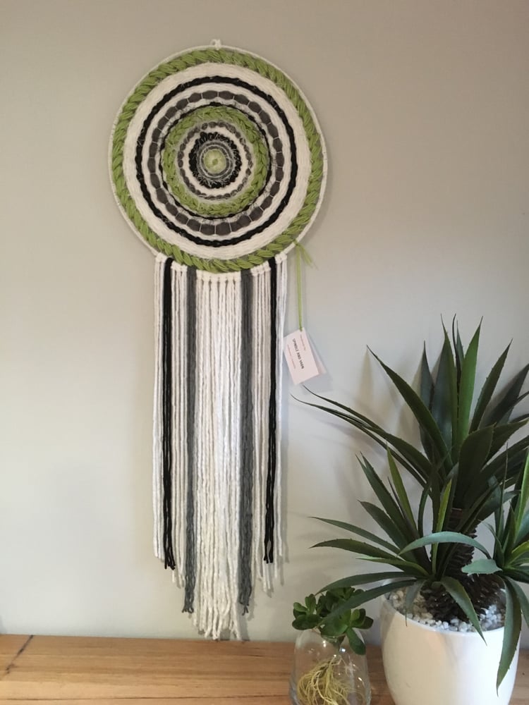 Image of Custom Handmade Round Weaving | Dreamcatcher