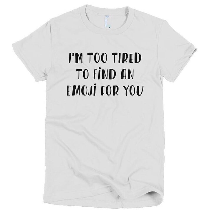 Image of Tired to find Emoji