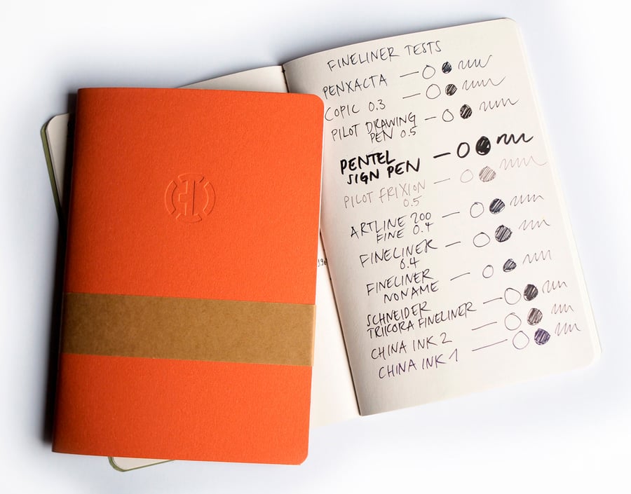 Image of Büro Destruct - Sketchbooklet Terra Rosso