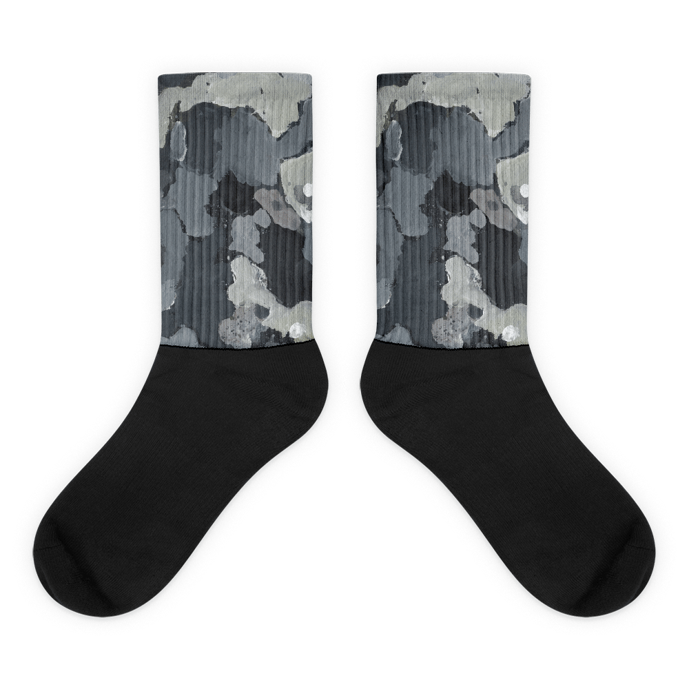 Image of Igneous No.11 Black Foot Socks