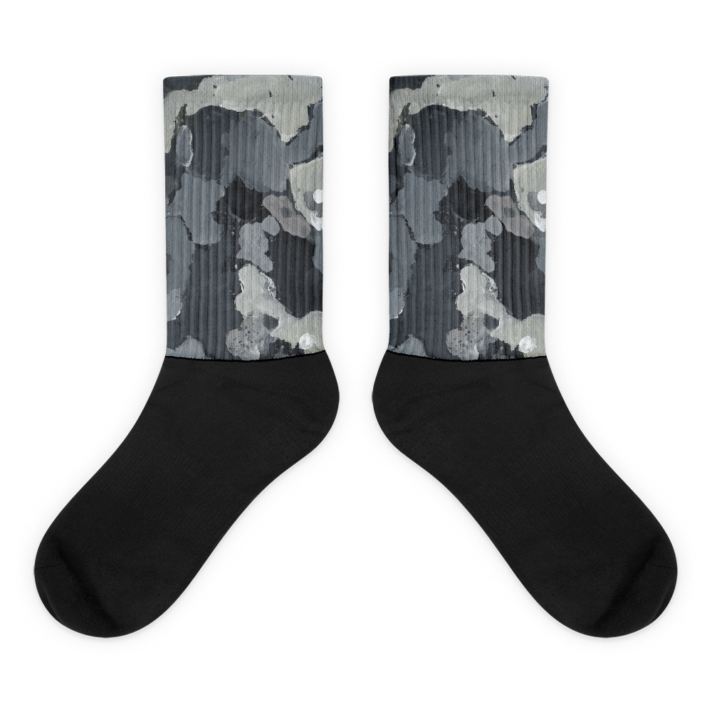 Image of Igneous No.11 Black Foot Socks