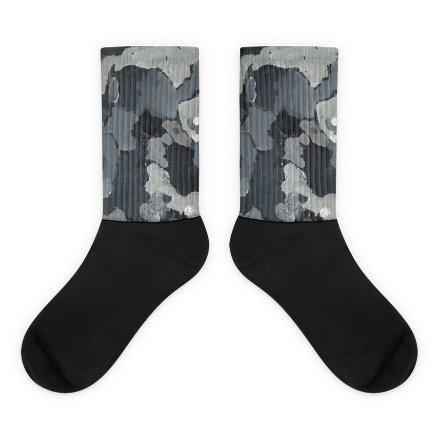 Image of Igneous No.11 Black Foot Socks
