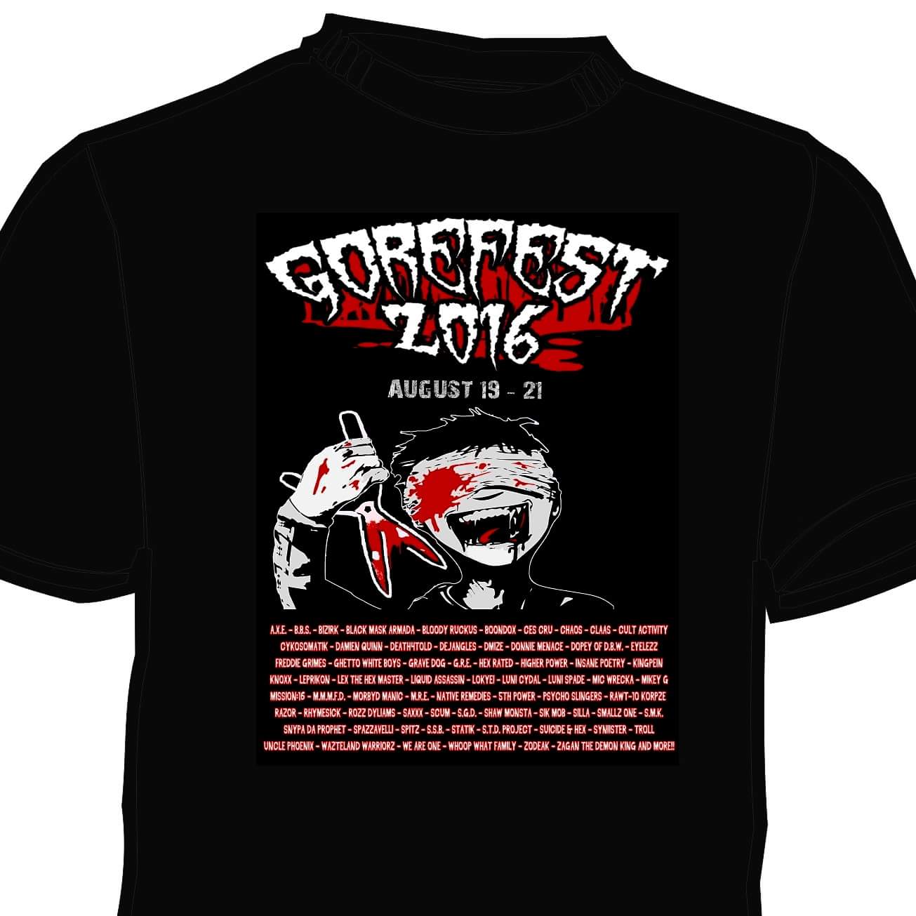 gorefest shirt