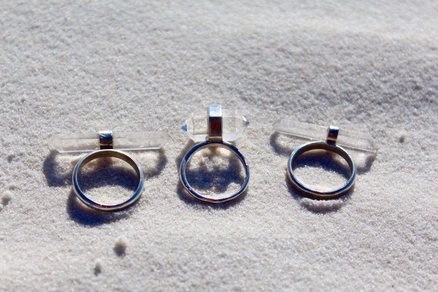 Image of Balance ring - Clear Quartz