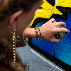 Image of Gourmette dégradé 3 couleurs Sweet Chain / Gradient Bracelet 3 colors Sweet Chain