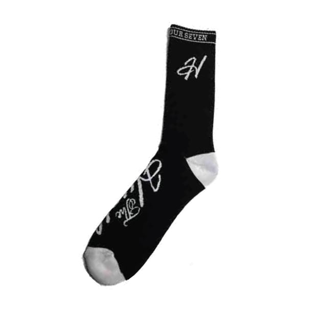 Image of The Hustle Socks Black