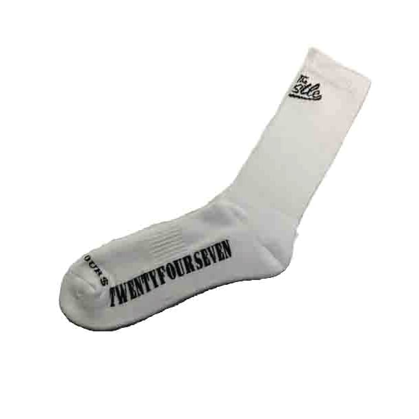 Image of The Hustle Socks White