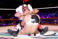 Image 5 of Dragon Lee - THE MASK Worn In CMLL 83rd Ann. Mask vs. Mask Match