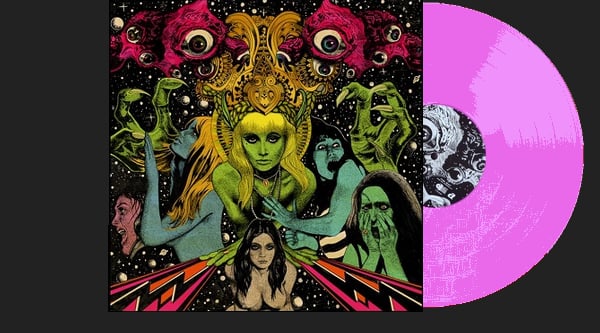 Image of The Shit - Rue Du Chocolat 10" pink vinyl + CD (feat. Dave Catching and Gene Trautmann)