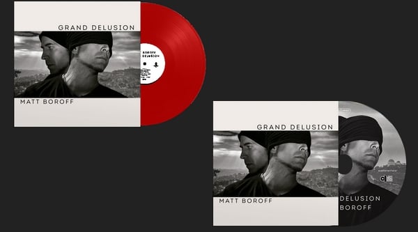 Image of Matt Boroff (Red vinyl and/or CD Digipak or 7 ")