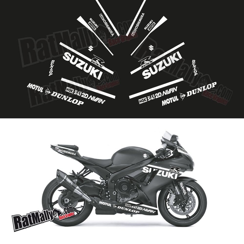 Image of Winter Test Graphics pack - To fit Suzuki