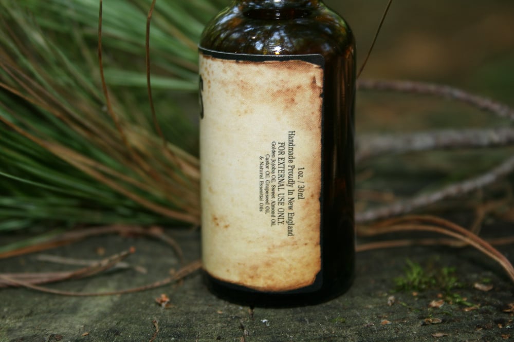 Image of "COFFEE & BALSAM" Premium Beard Oil - Amber Dropper Bottle