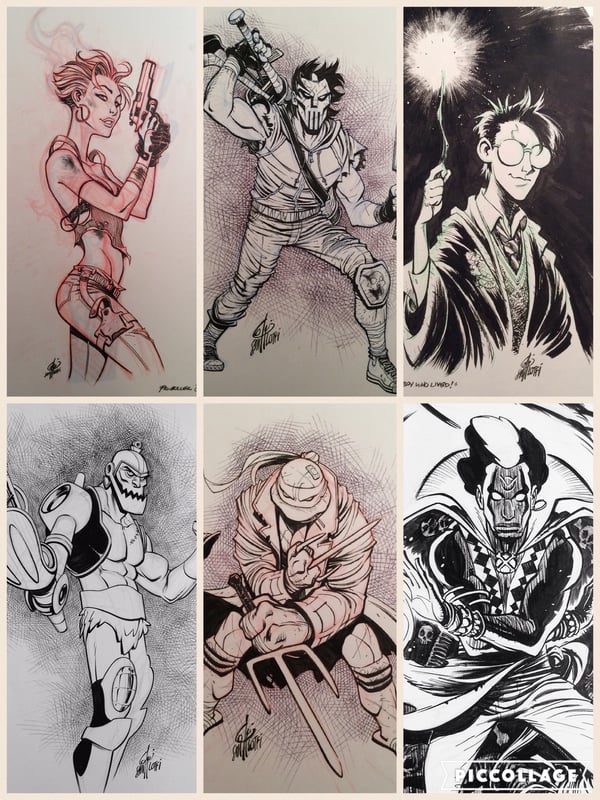 Image of COMMISSION PRE-ORDERS: TELL SAM WHAT TO DRAW!