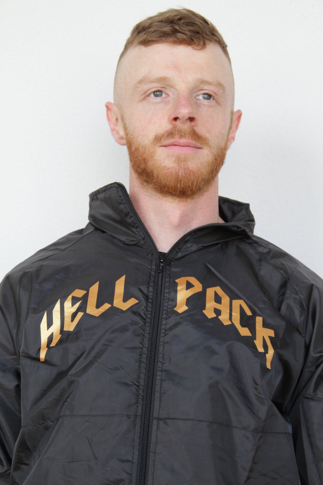 Image of HELLPACK Gold Flake Windbreaker