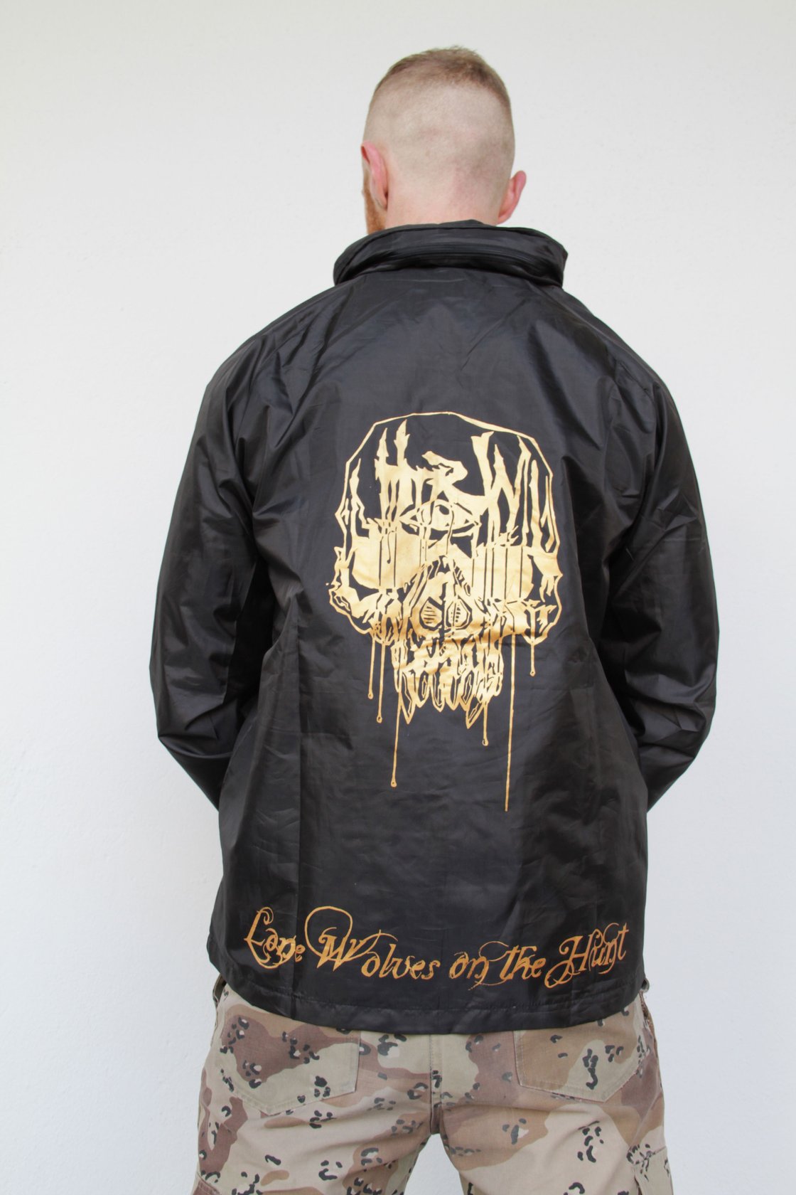 Image of HELLPACK Gold Flake Windbreaker