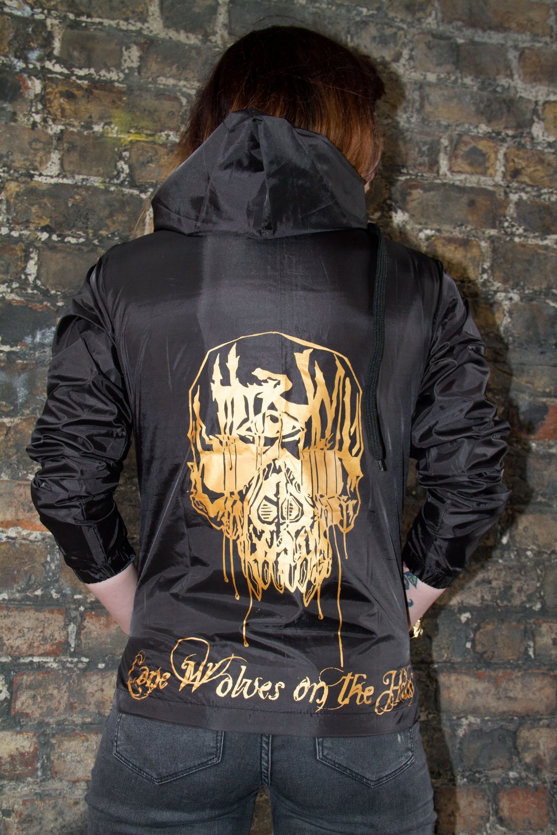 Image of HELLPACK Gold Flake Windbreaker