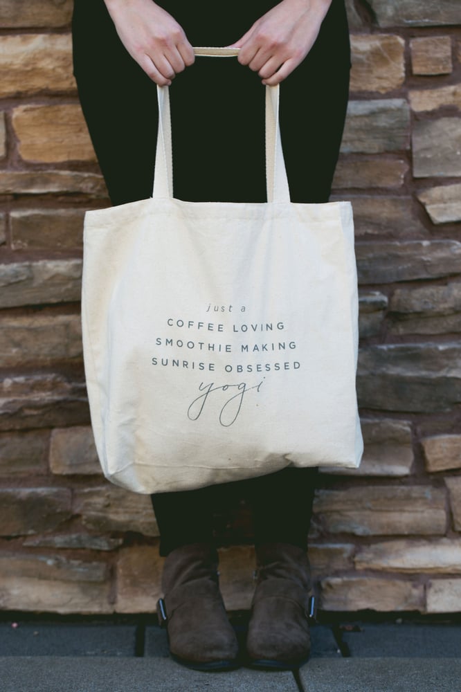 Image of I'm a Yogi Tote