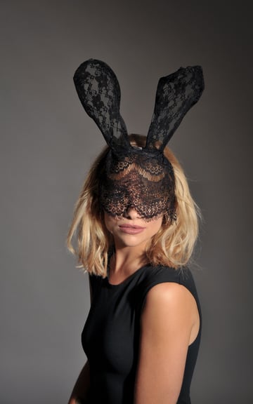 Image of Florence XL Lace Bunny Ears 