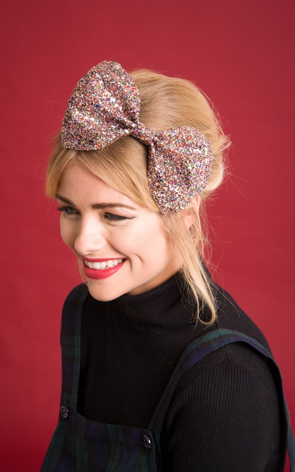 Image of Bianca XL Bow Available in 30 colours Dark Colours 