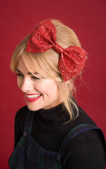 Image of Bianca XL Bow Available in 30 colours Dark Colours 