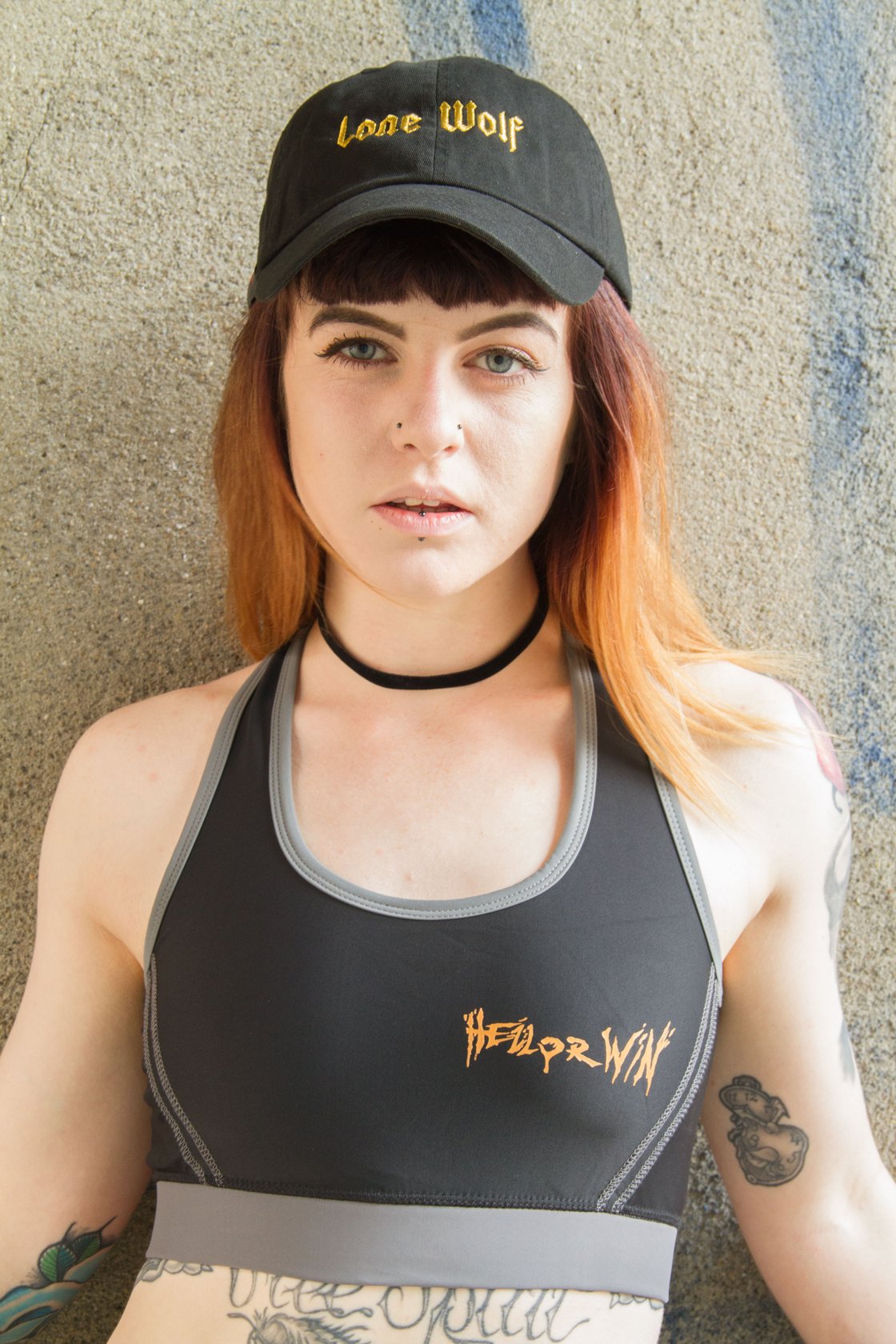 Image of Hell or Win Ladies Sports Bra