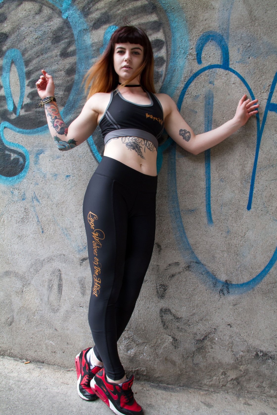 Image of Hell or Win Ladies Leggings
